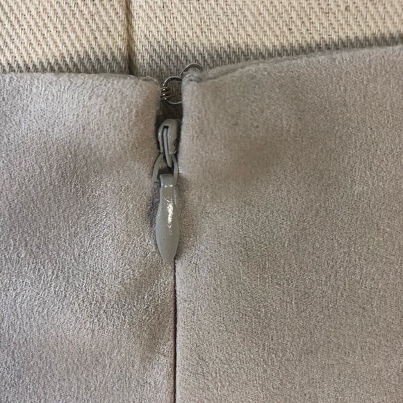 DKR Faux Suede Pencil Skirt - Picture 5 of 6